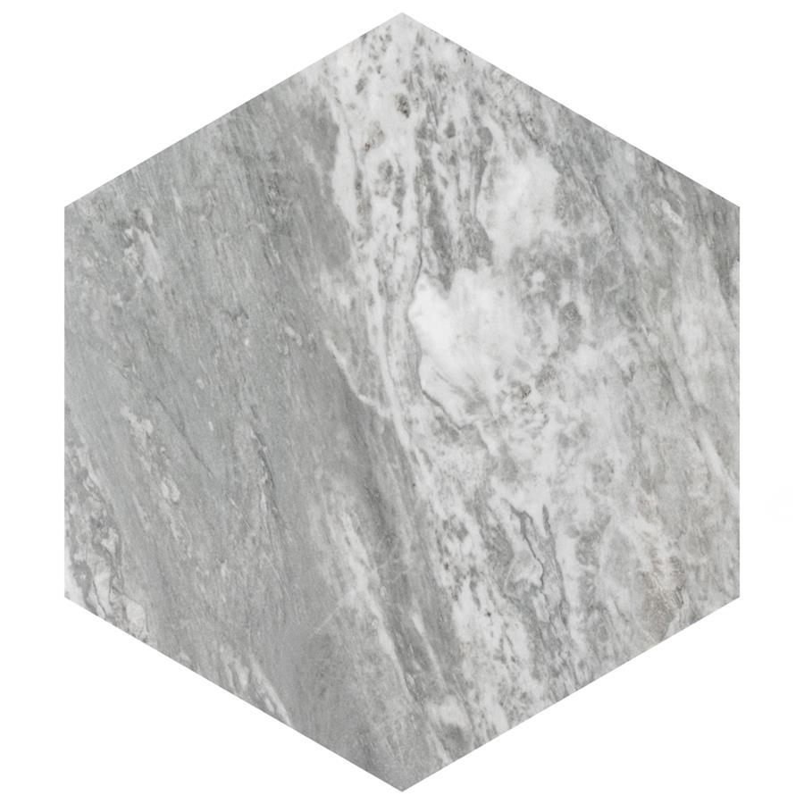 Bailey Marble Look Porcelain Hex