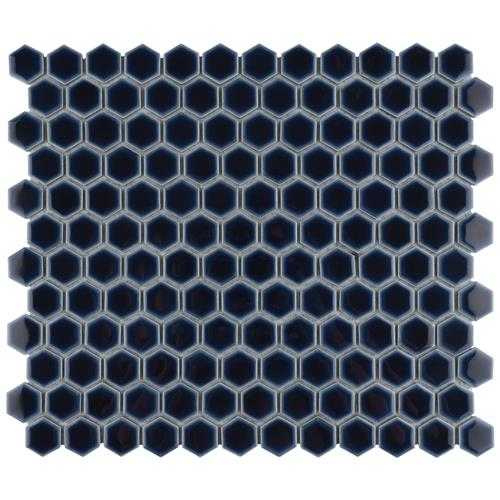 Hali Hexagon 1" Porcelain Mosaic