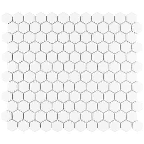 Hali Hexagon 1" Porcelain Mosaic
