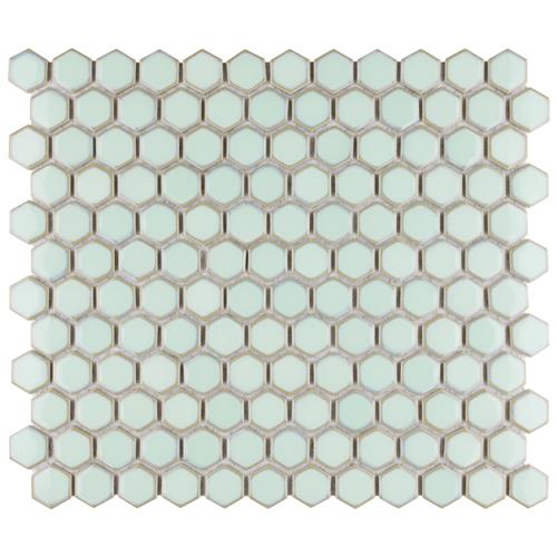 Hali Hexagon 1" Porcelain Mosaic