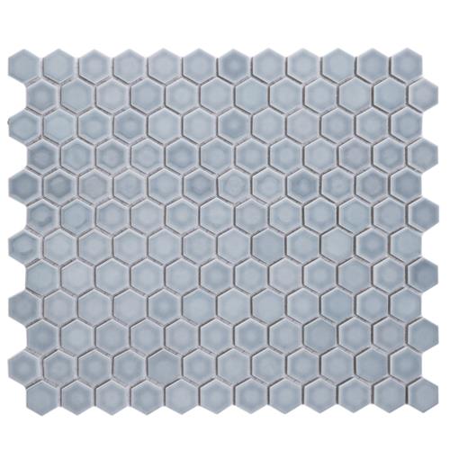 Hali Hexagon 1" Porcelain Mosaic