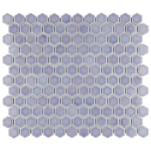 Hali Hexagon 1" Porcelain Mosaic