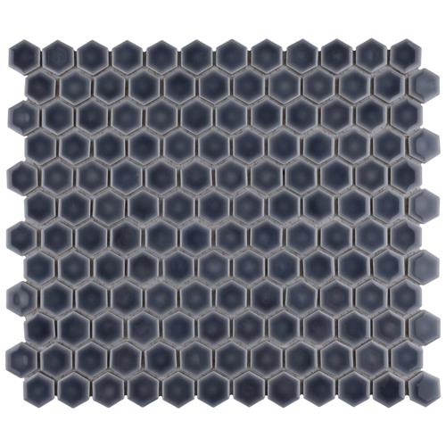 Hali Hexagon 1" Porcelain Mosaic