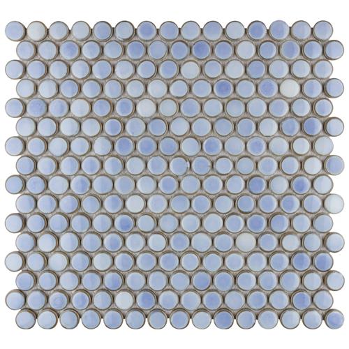 Hali Pennies Porcelain Mosaic