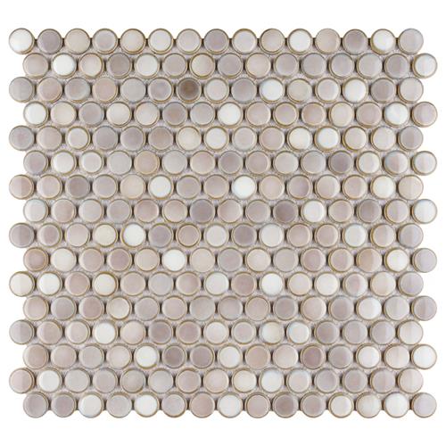 Hali Pennies Porcelain Mosaic