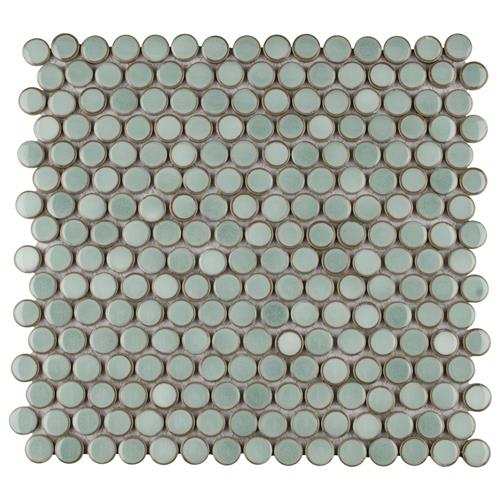 Hali Pennies Porcelain Mosaic