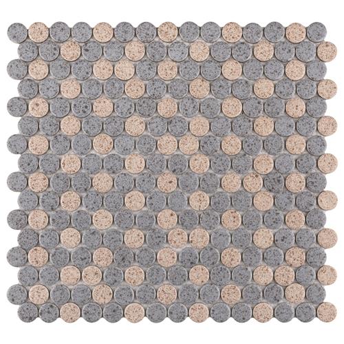 Hali Pennies Porcelain Mosaic