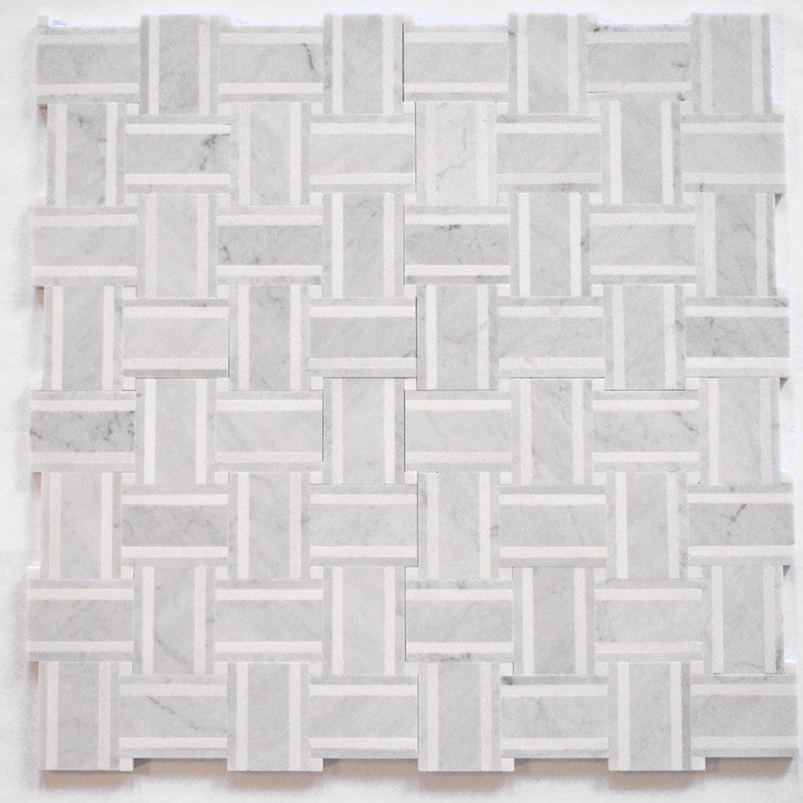 Lyon Strip - Carrara with Thassos