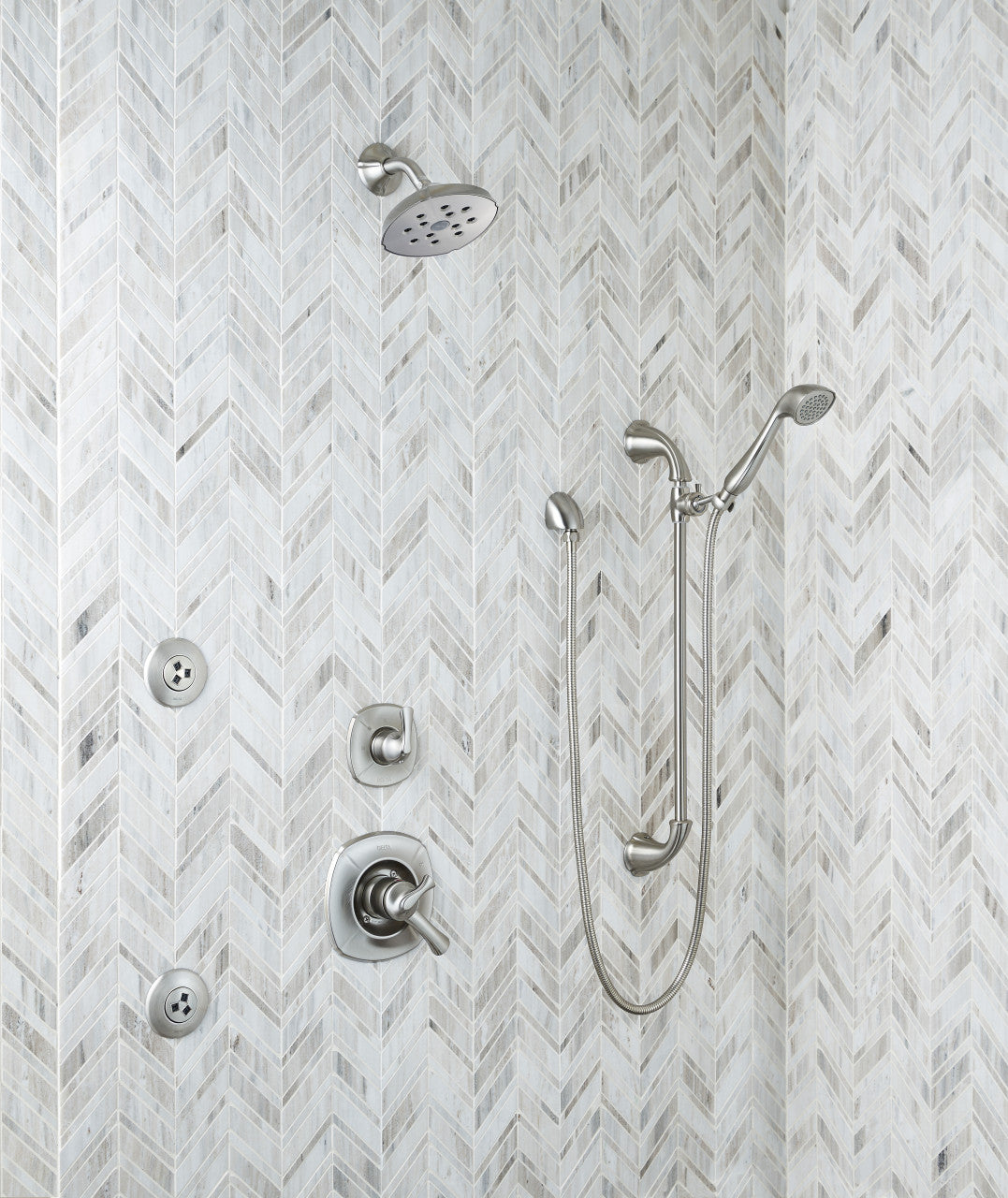 Palisandro Pink Chevron