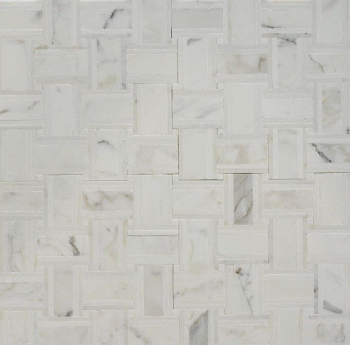 Lyon Strips - Calacatta with Thassos