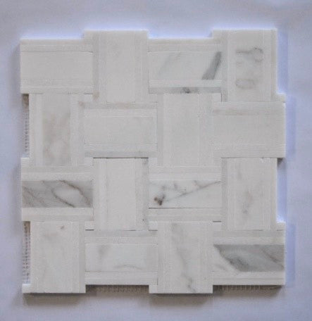 Lyon Strips - Calacatta with Thassos