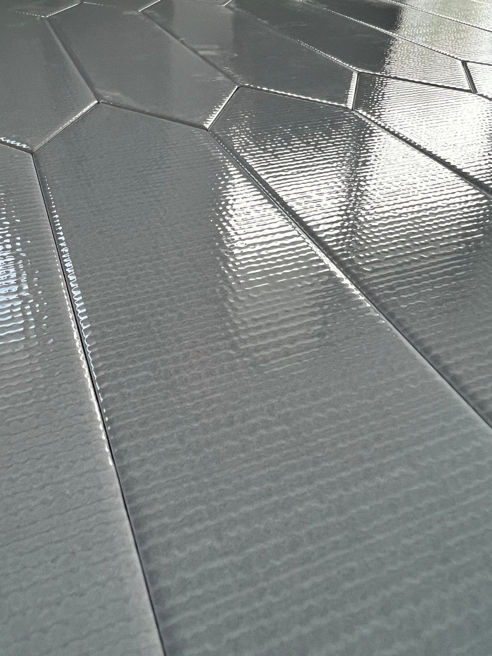 Clayton 3x12 - Nickel Texture Picket