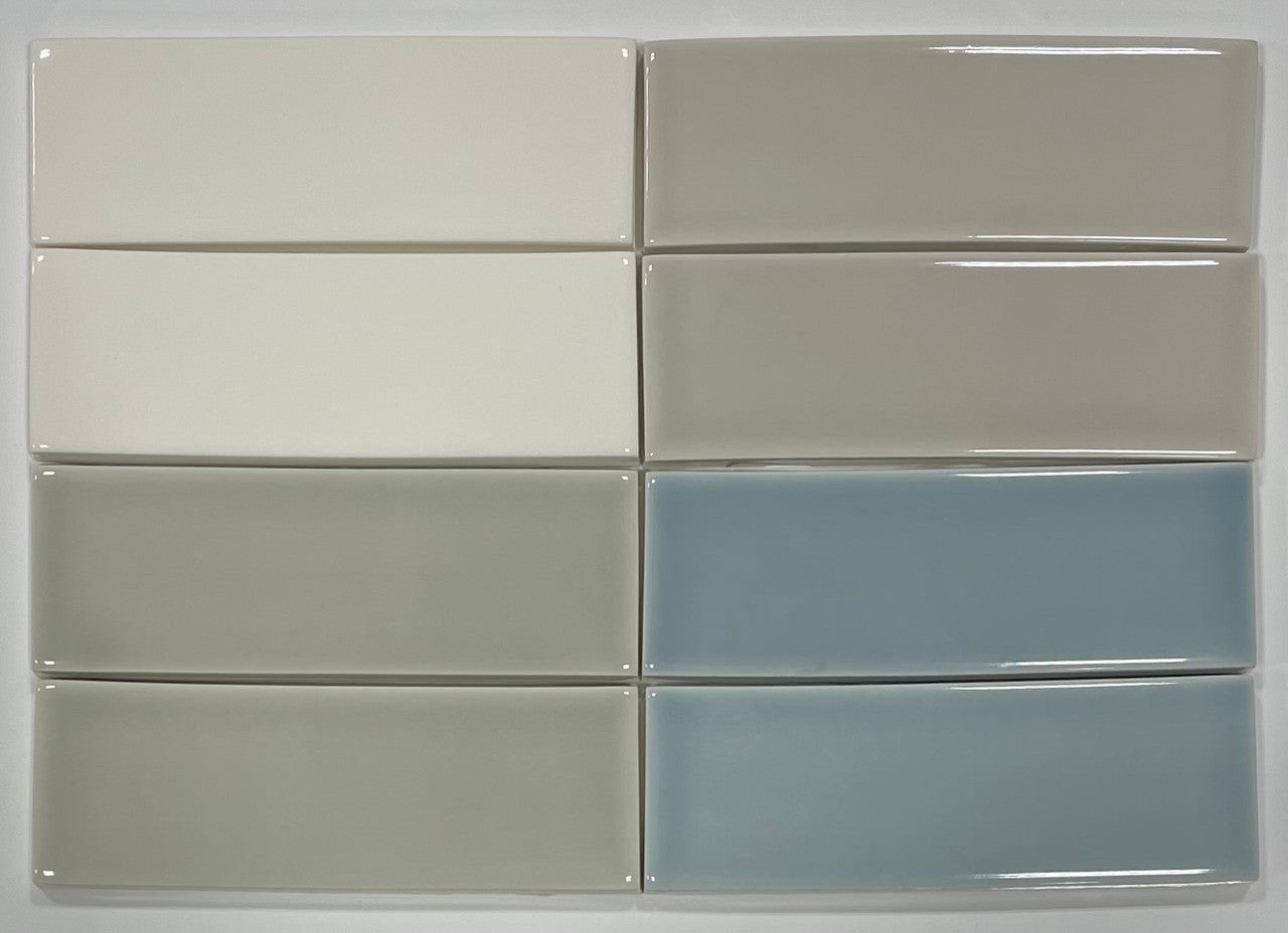 Mirage 2"x6" - Petite Off White Glossy