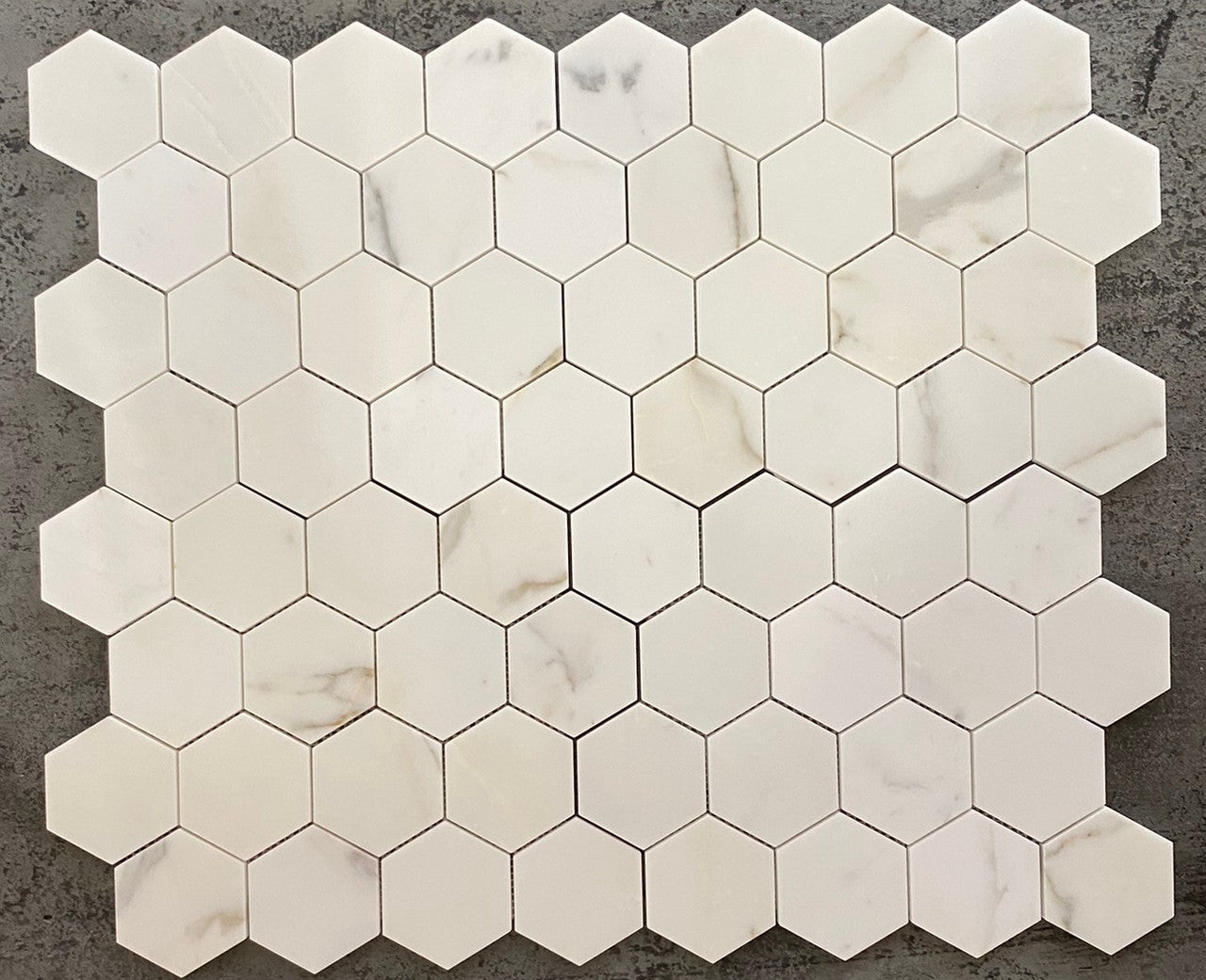 Calacatta 3" Hexagon