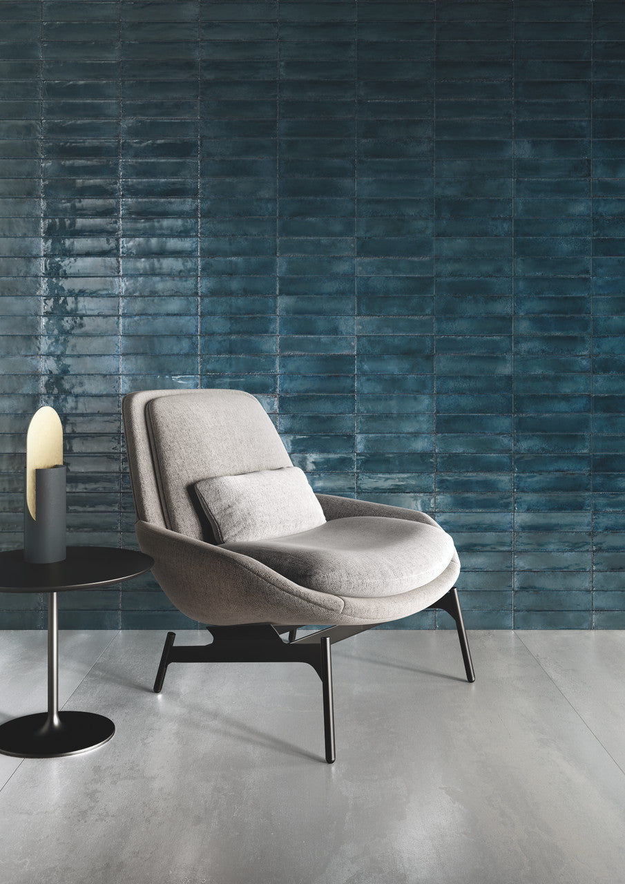 Lacie Metallic Brick - Blue Lux