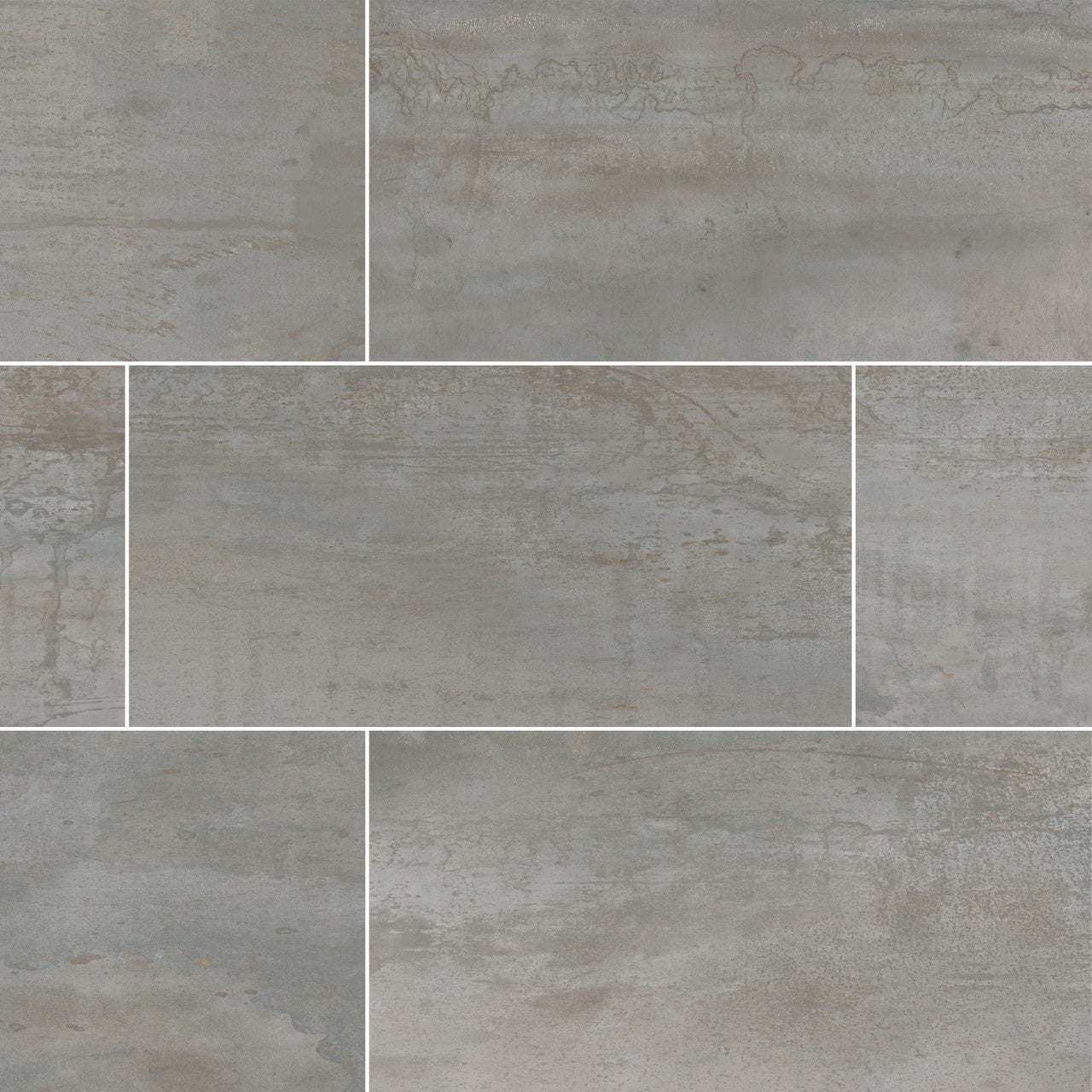 Aiment 12"x24" - Grey Fusion