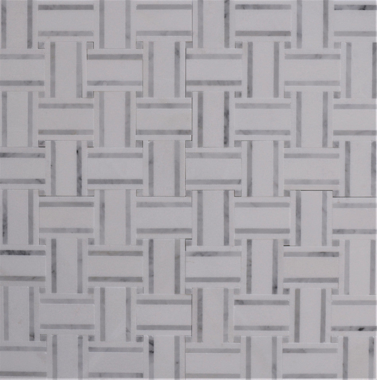 Lyon Strip - Thassos with Carrara