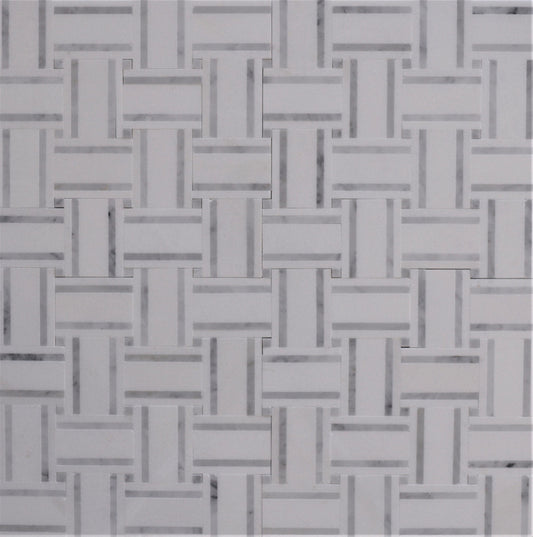 Lyon Strip - Thassos with Carrara