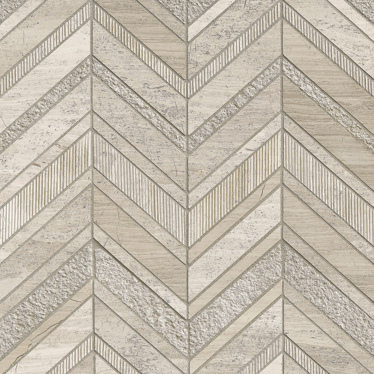Country White Chevron