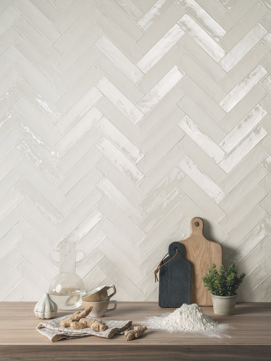 Lacie Brick - Bianco Matte