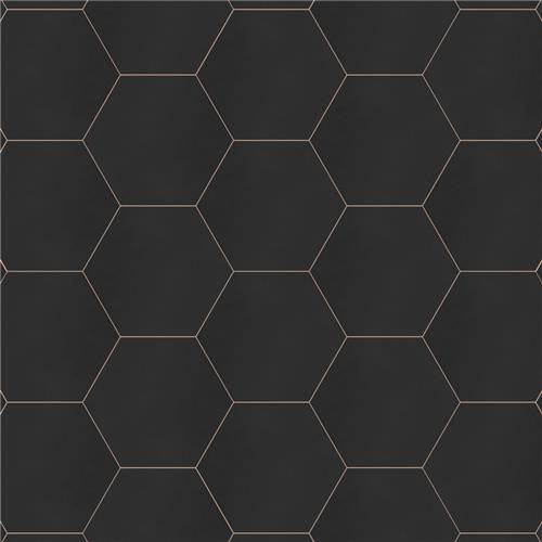 Abelard Porcelain Hexagon 9 1/8"x10 1/2" Matte