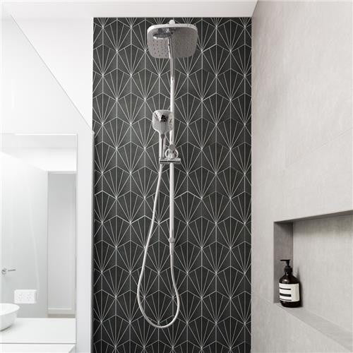 Avril Matte Porcelain Hexagon