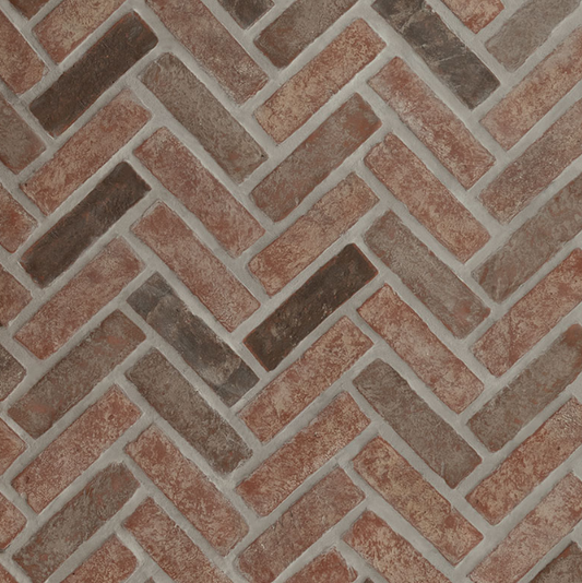 Bricco Traditional Brick Clay Herringbone