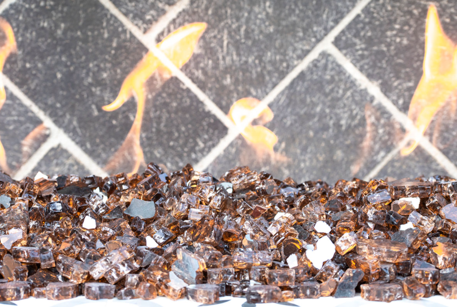 Cold Brew Ice Fire Glass