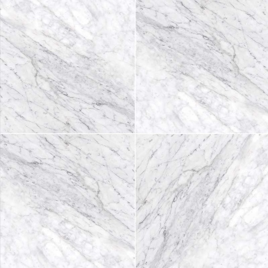 Carrara Marble 12"x12" Polished