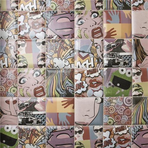Comic Ceramic 6x6
