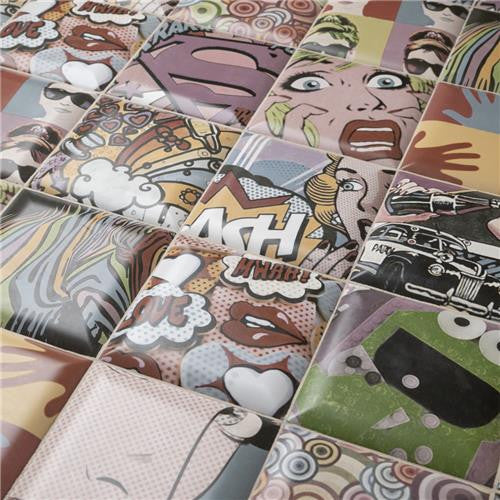 Comic Ceramic 6x6