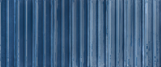 ES Brick Deco Arco 3D Blue 2x10 Glossy