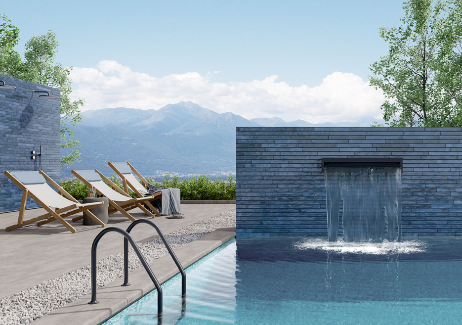 Florentino Hale Navy 2x18 Porcelain Subway