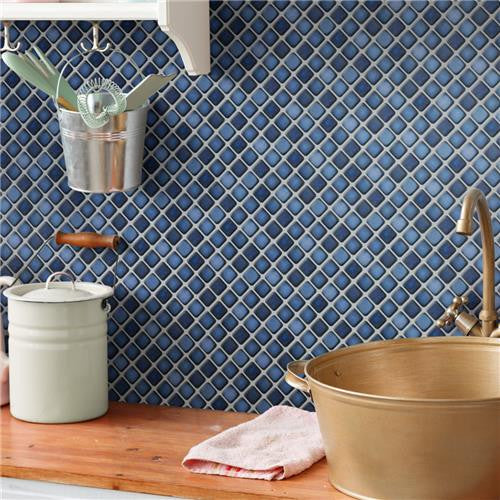 Hali Diamond Porcelain Mosaic