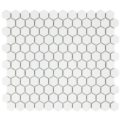 Hali Hexagon 1" Porcelain Mosaic