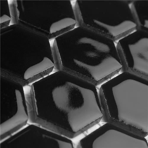 Hali Hexagon 1" Porcelain Mosaic