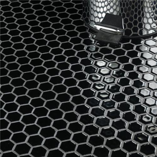 Hali Hexagon 1" Porcelain Mosaic