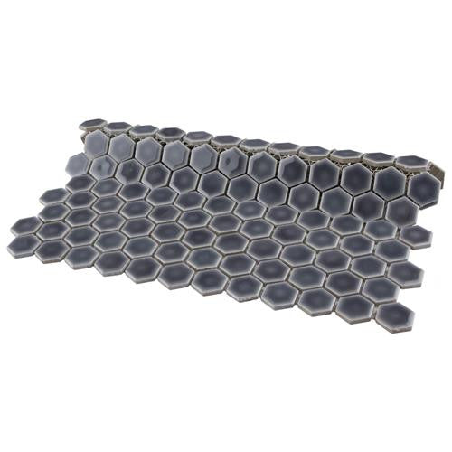 Hali Hexagon 1" Porcelain Mosaic