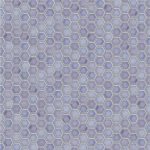 Hali Hexagon 1" Porcelain Mosaic