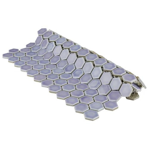Hali Hexagon 1" Porcelain Mosaic