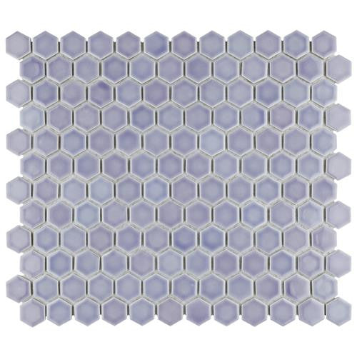 Hali Hexagon 1" Porcelain Mosaic