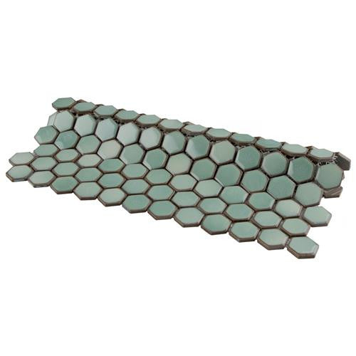 Hali Hexagon 1" Porcelain Mosaic