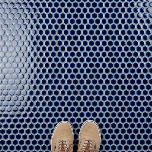 Hali Hexagon 1" Porcelain Mosaic