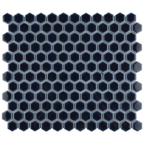 Hali Hexagon 1" Porcelain Mosaic