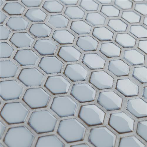 Hali Hexagon 1" Porcelain Mosaic