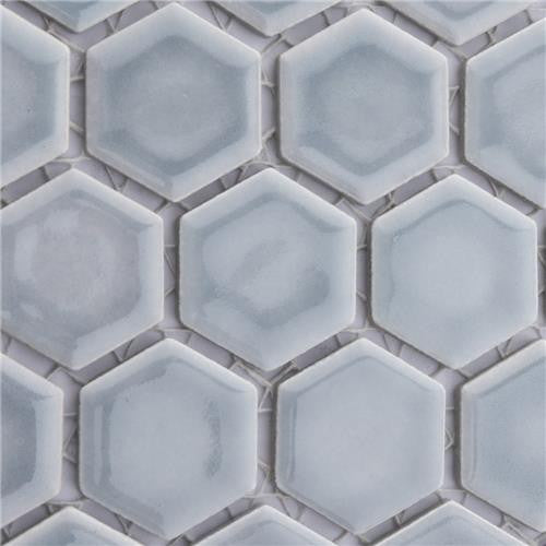 Hali Hexagon 1" Porcelain Mosaic