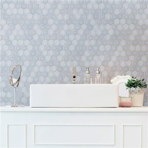 Hali Hexagon 1" Porcelain Mosaic