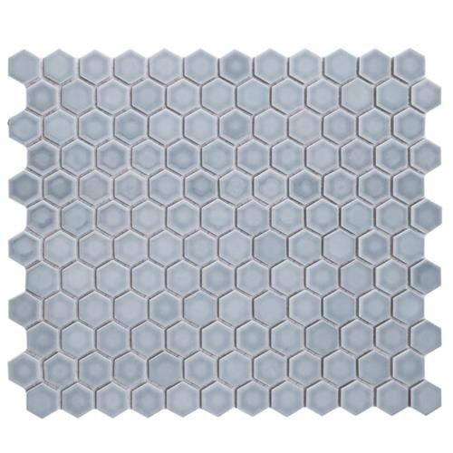 Hali Hexagon 1" Porcelain Mosaic