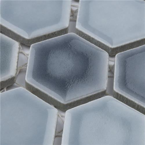 Hali Hexagon 1" Porcelain Mosaic