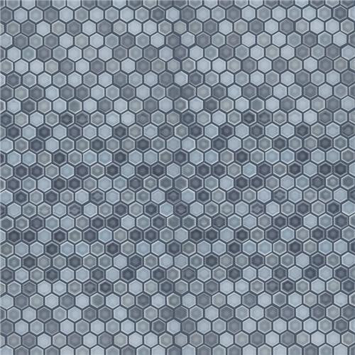 Hali Hexagon 1" Porcelain Mosaic